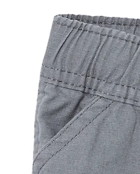 Lot de 2 shorts cargo à enfiler pour bébés et tout-petits garçons