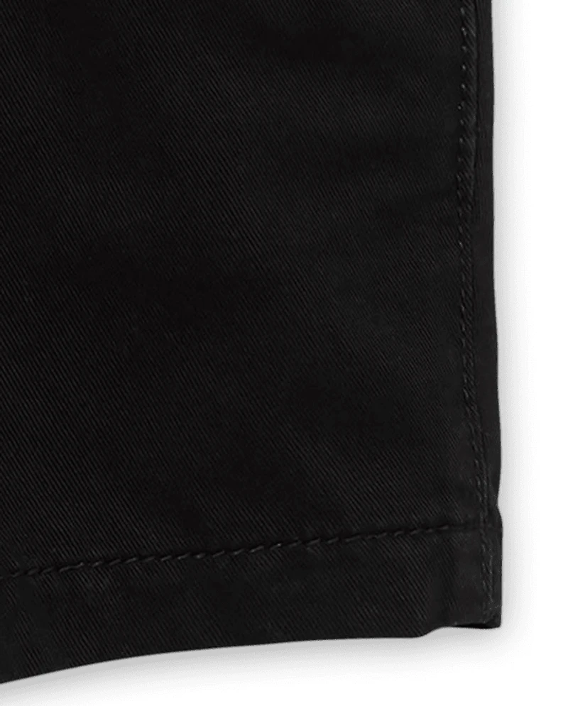 Baby And Toddler Boys Uniform Chino Shorts -Pack