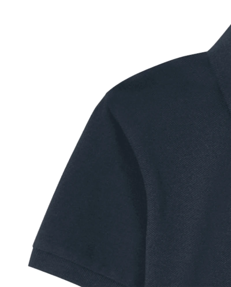 Boys Uniform Soft Pique Polo 3-Pack