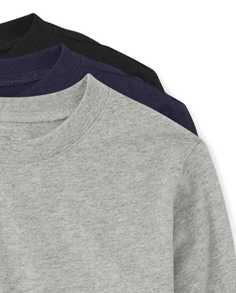 Boys Basic Layering Tee 3-Pack