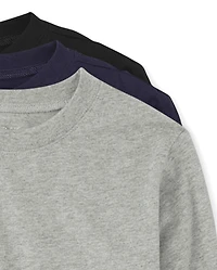 Boys Basic Layering Tee 3-Pack