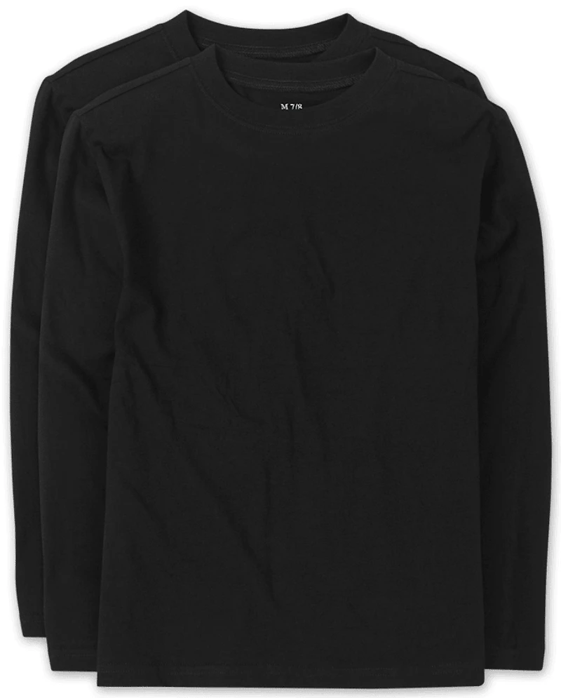 Boys Basic Layering Tee 2-Pack