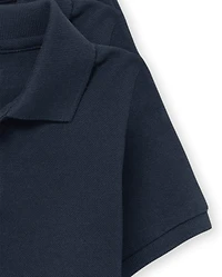 Baby And Toddler Boys Uniform Soft Pique Polo 5-Pack