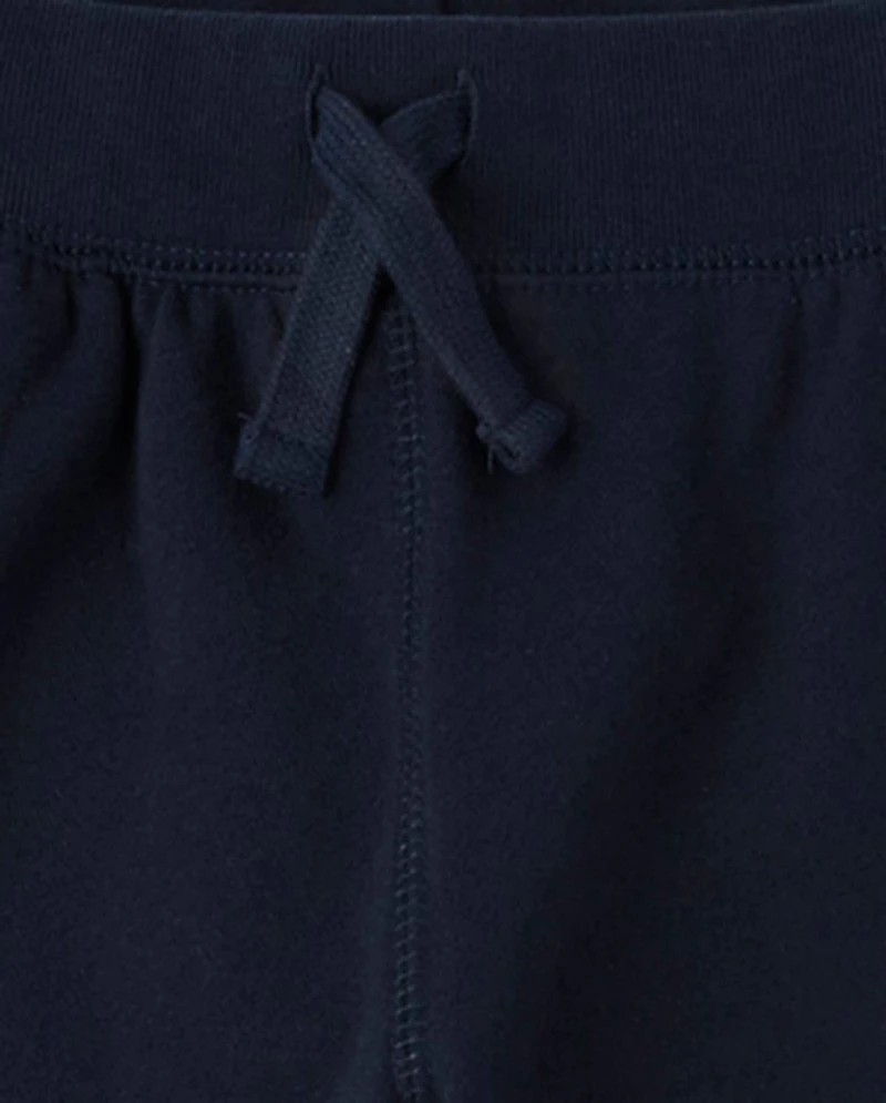 Boys Fleece Jogger Pants 2-Pack