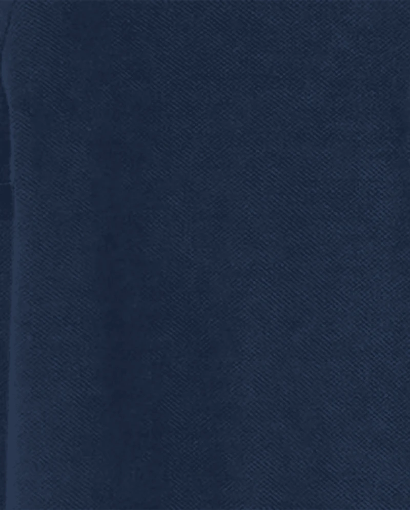 Girls Uniform Ruffle Soft Stretch Pique Polo -Pack