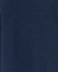 Girls Uniform Ruffle Soft Stretch Pique Polo -Pack