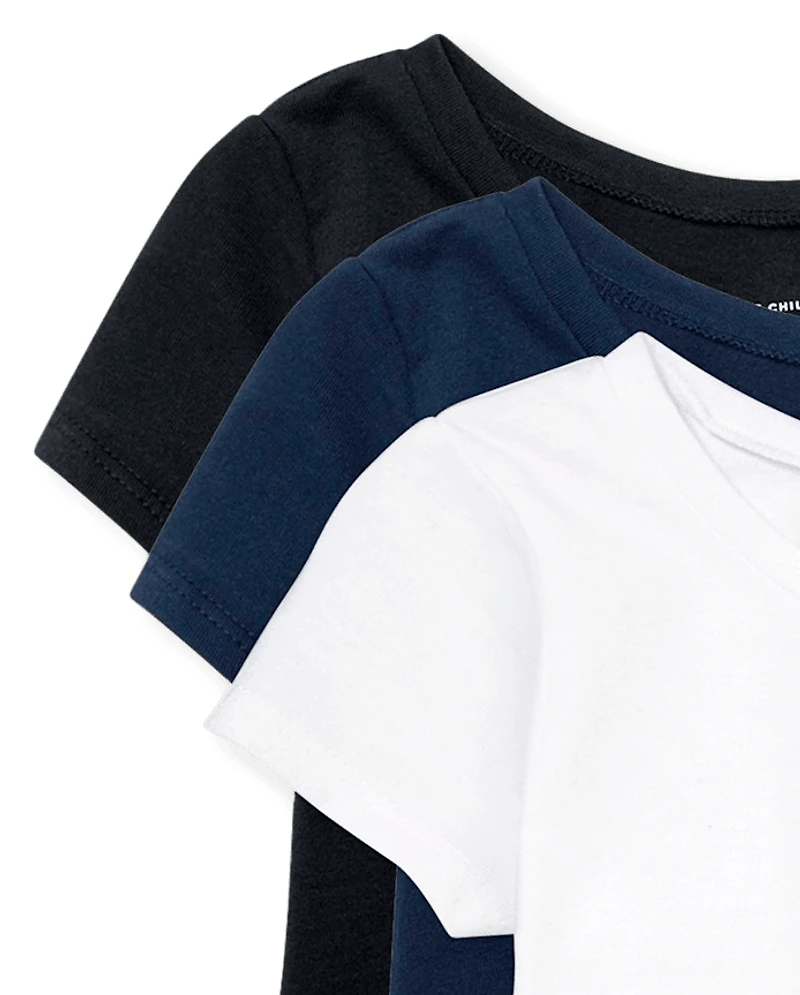 Lot de 3 t-shirts pour petites filles