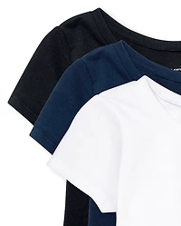 Lot de 3 t-shirts pour petites filles