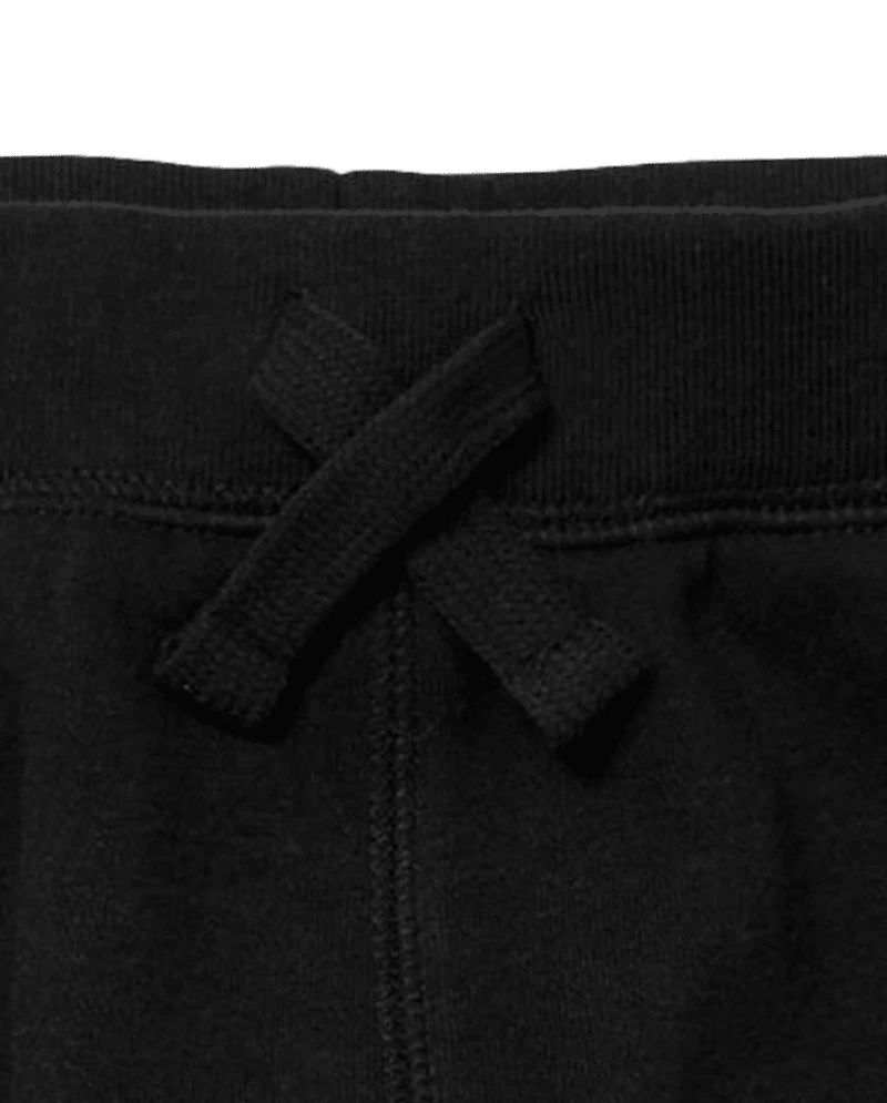 Ensemble de 2 pantalons jogging en molleton actif pour bébés et tout-petits garçons