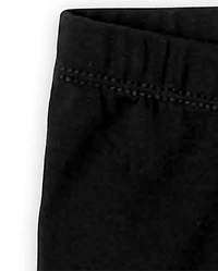 Lot de 3 leggings capri pour petites filles
