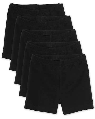 Toddler Girls Cartwheel Shorts 5-Pack