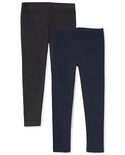 Lot de 2 leggings pour filles