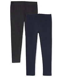 Girls Leggings 2-Pack