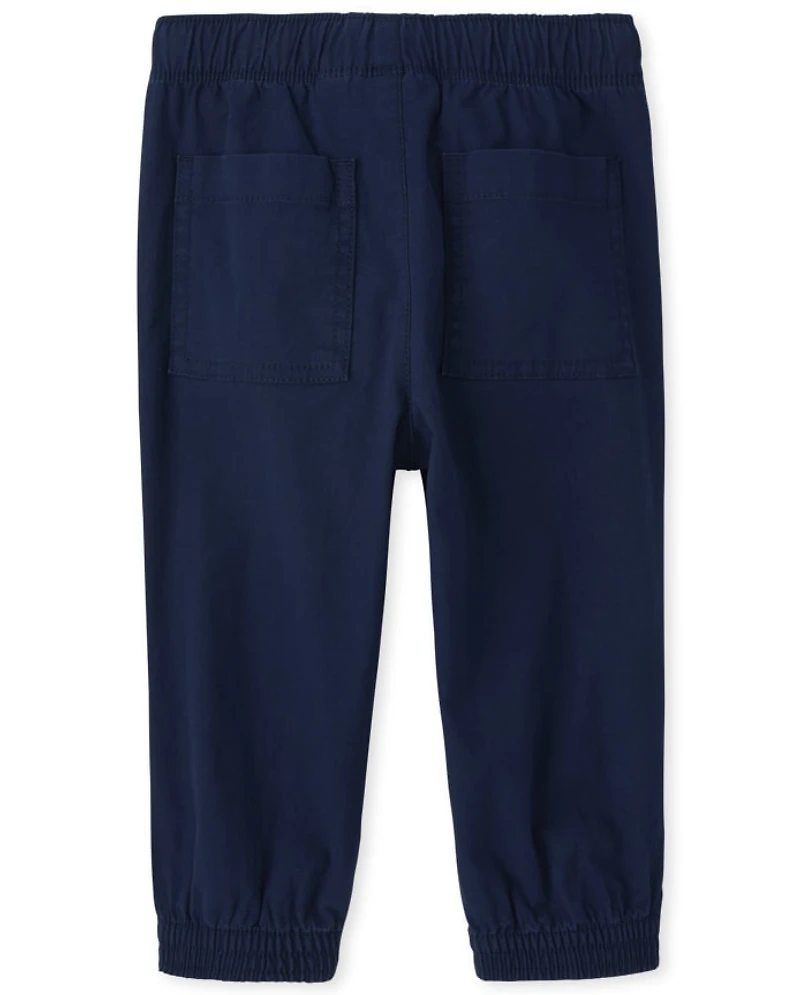Baby And Toddler Boys Stretch Pull On Jogger Pants