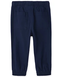 Baby And Toddler Boys Stretch Pull On Jogger Pants
