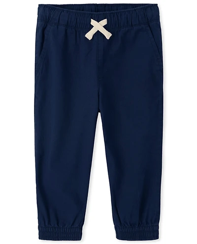 Baby And Toddler Boys Stretch Pull On Jogger Pants