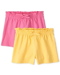 Toddler Girls Swing Shorts 2-Pack