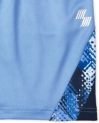 Boys Print Performance Basketball Shorts 2-Pack