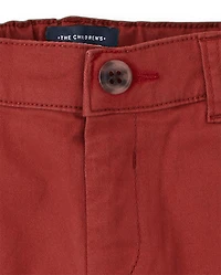 Pantalon chino stretch moulant pour bébé et tout-petit garçon