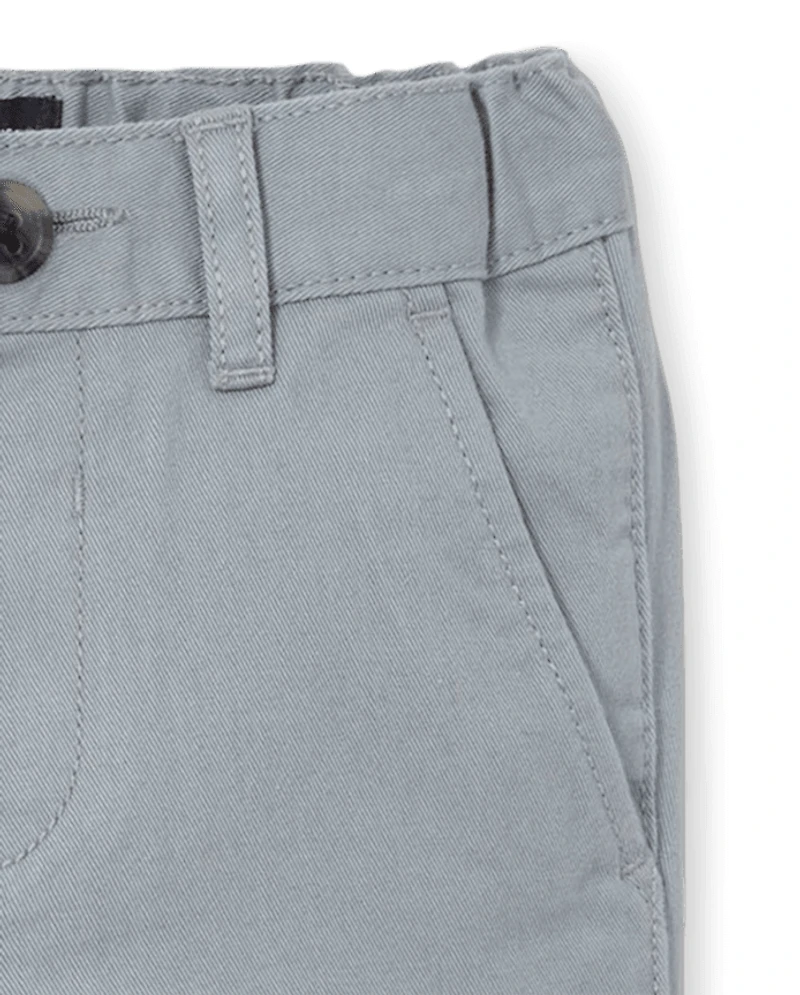 Baby And Toddler Boys Uniform Stretch Skinny Chino Pants