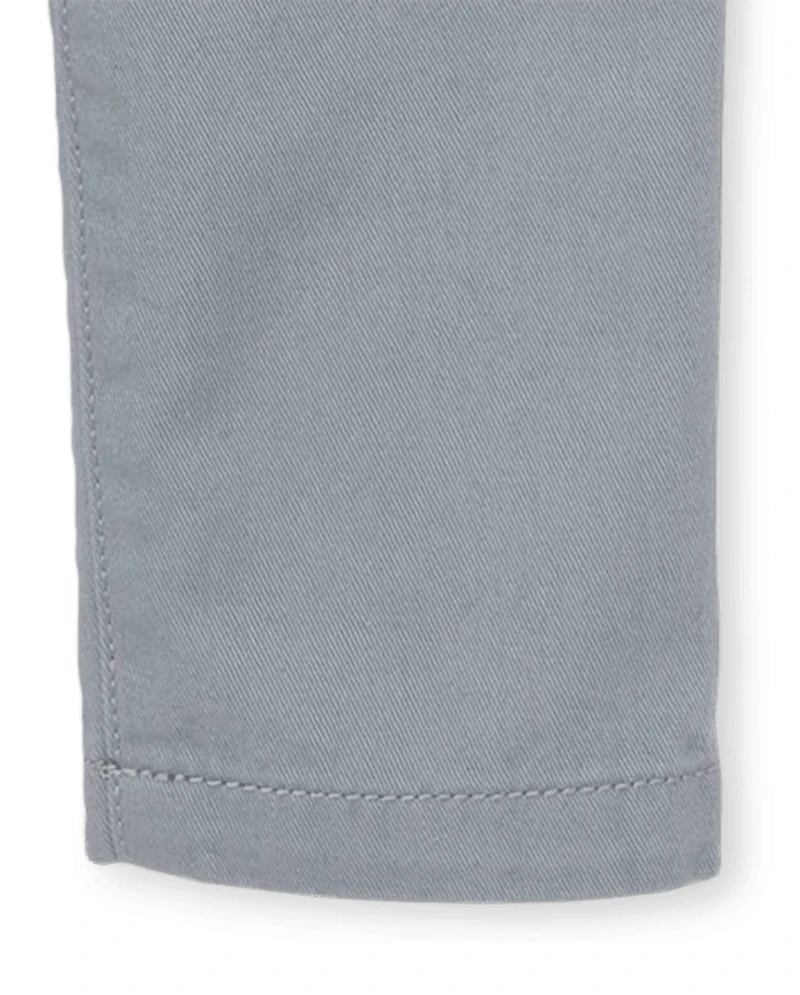Baby And Toddler Boys Uniform Stretch Skinny Chino Pants