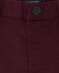 Baby And Toddler Boys Uniform Stretch Skinny Chino Pants