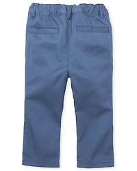 Pantalon chino stretch moulant pour bébé et tout-petit garçon