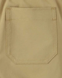 Baby And Toddler Boys Quick Dry Stretch Pull On Jogger Shorts