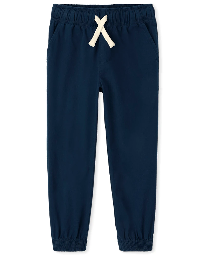 Boys Stretch Pull On Jogger Pants