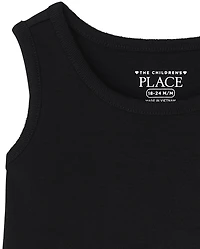 Baby And Toddler Girls Ribbed Tank Top