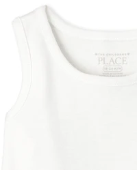 Baby And Toddler Girls Ribbed Tank Top