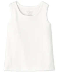Baby And Toddler Girls Ribbed Tank Top