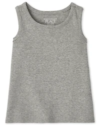 Baby And Toddler Girls Ribbed Tank Top