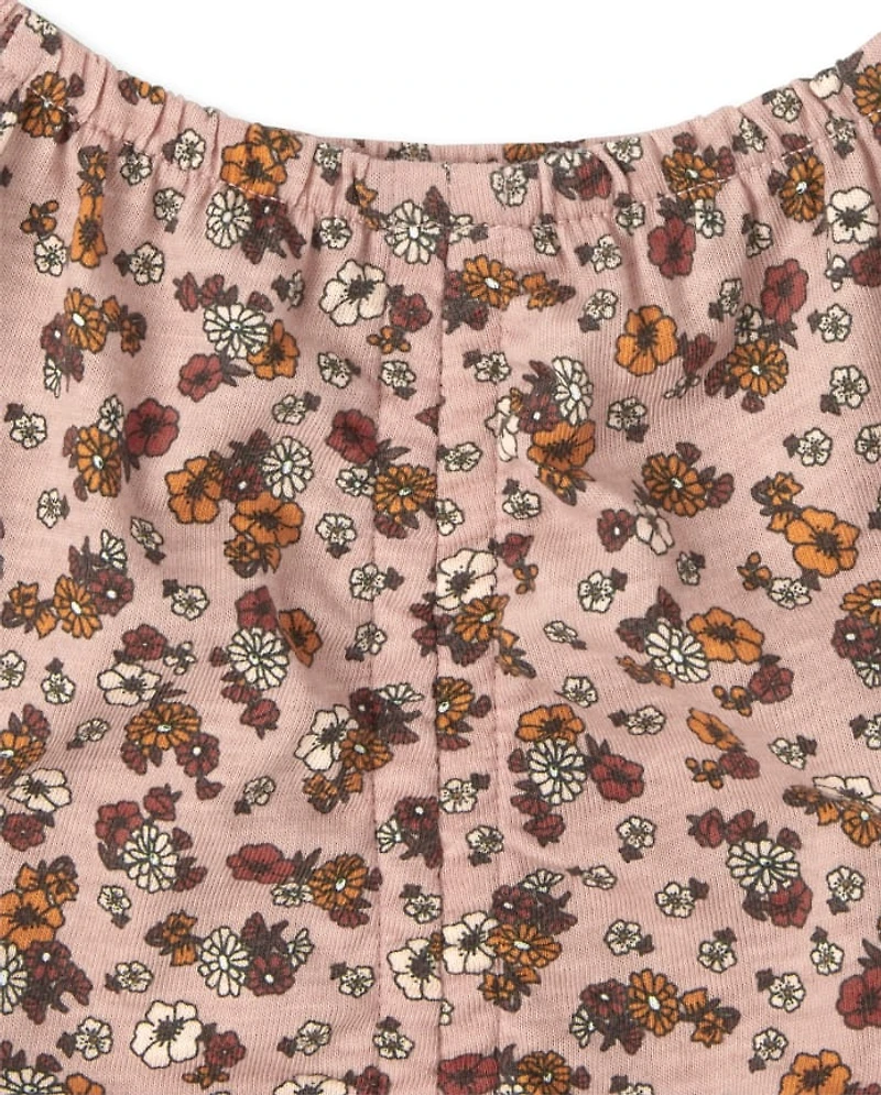 Haut froncé tie-dye pour fille