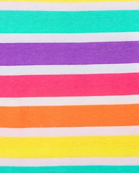 Baby And Toddler Girls Ice Cream Snug Fit Cotton Pajamas 2-Pack