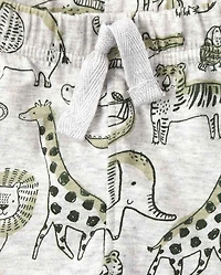 Lot de 3 shorts rayés Safari pour bébé garçon