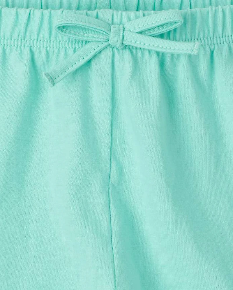 Baby Girls Floral Eyelet Shorts 3-Pack