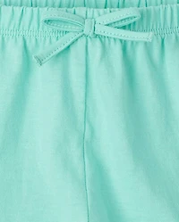 Baby Girls Floral Eyelet Shorts 3-Pack