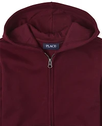 Kids Fleece Zip Up Hoodie