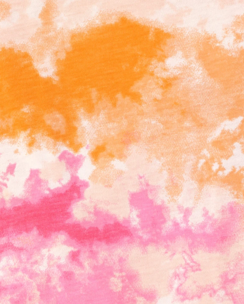 Girls Print Ruffle Tank Top 2-Pack