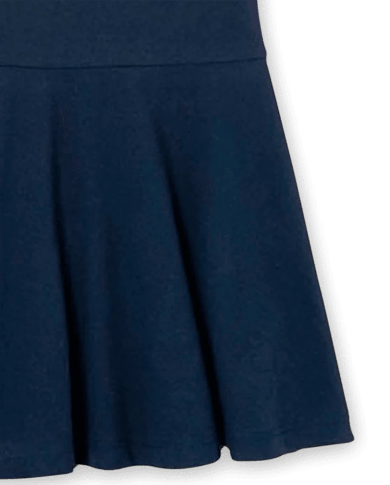 Girls Uniform Soft Pique Polo Dress 2-Pack