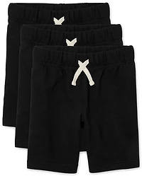 Kids French Terry Shorts 3-Pack - Husky