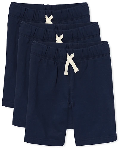 Kids French Terry Shorts 3-Pack