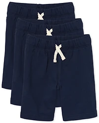 Kids French Terry Shorts 3-Pack