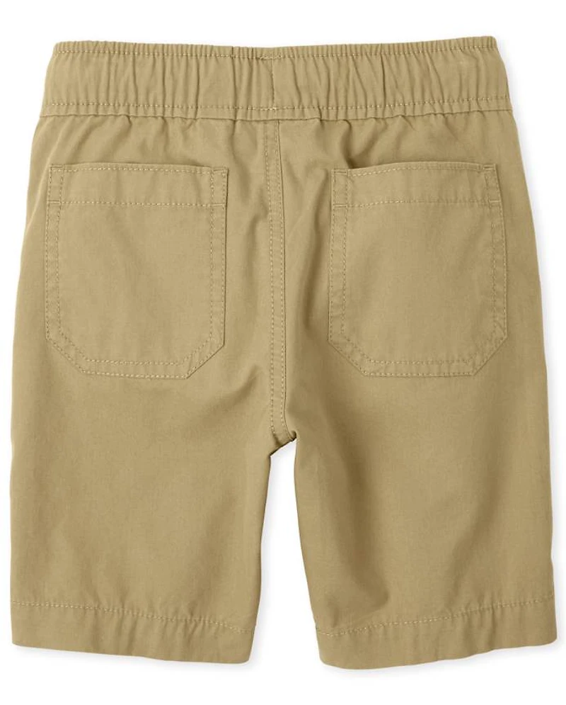 Boys Pull On Jogger Shorts