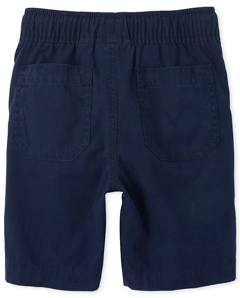 Boys Pull On Jogger Shorts