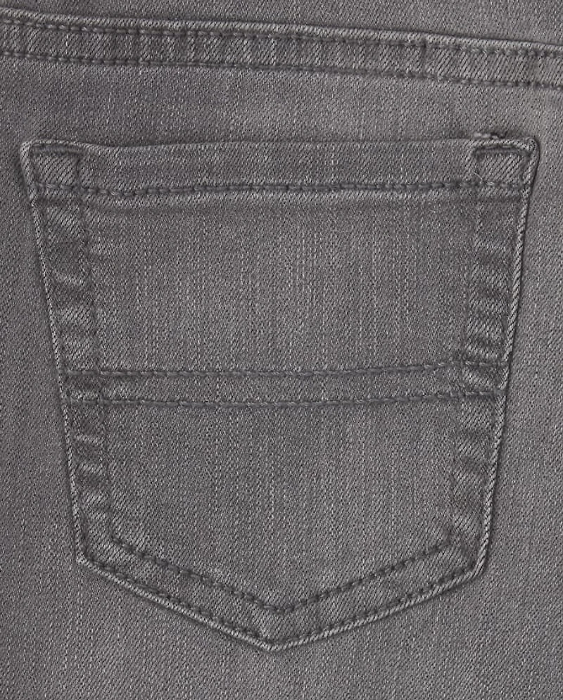 Jean droit stretch basique pour garçon