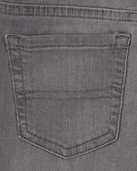 Jean droit stretch basique pour garçon