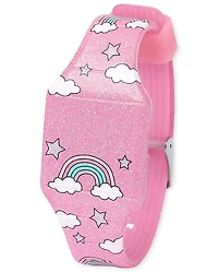 Girls Rainbow Digital Watch