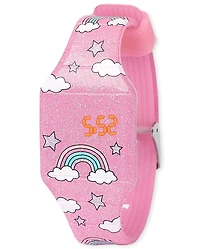 Girls Rainbow Digital Watch